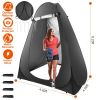 Pop Up Privacy Tent Foldable Outdoor Shower Toilet Tent Portable Clothes Changing Room Camping Shelter with Carry Bag for Camping Hiking Beach Picnic