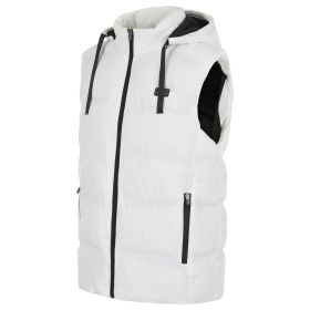 Helios- Paffuto Heated Vest- The Heated Coat (Color: White, size: Xl)